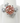 3 Carat Fancy Intense Pink Diamond Engagement Ring, 18K White Gold Floral Ring, Round Pink Lab Diamond, One of a Kind Statement Ring