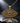 Montana Sapphire & Black Diamond Eye Pendant in 14K Yellow Gold