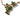 Solid 10K Rose Gold Hydrangea Necklace, Emerald Floral Pendant, Botanical Fine Jewelry