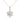 14K Gold Snowflake Diamond Necklace, Solid Gold Winter Pendant with Chain
