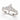 0.70 ct Natural Marquise Diamond Engagement Ring with Baguettes, H VS2 GIA, 14K White Gold